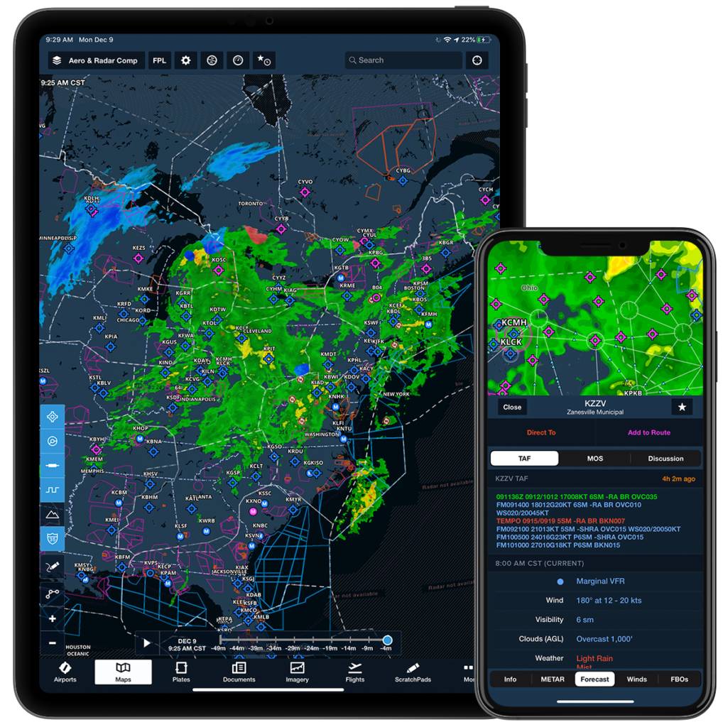 Planning a Flight with ForeFlight - San 