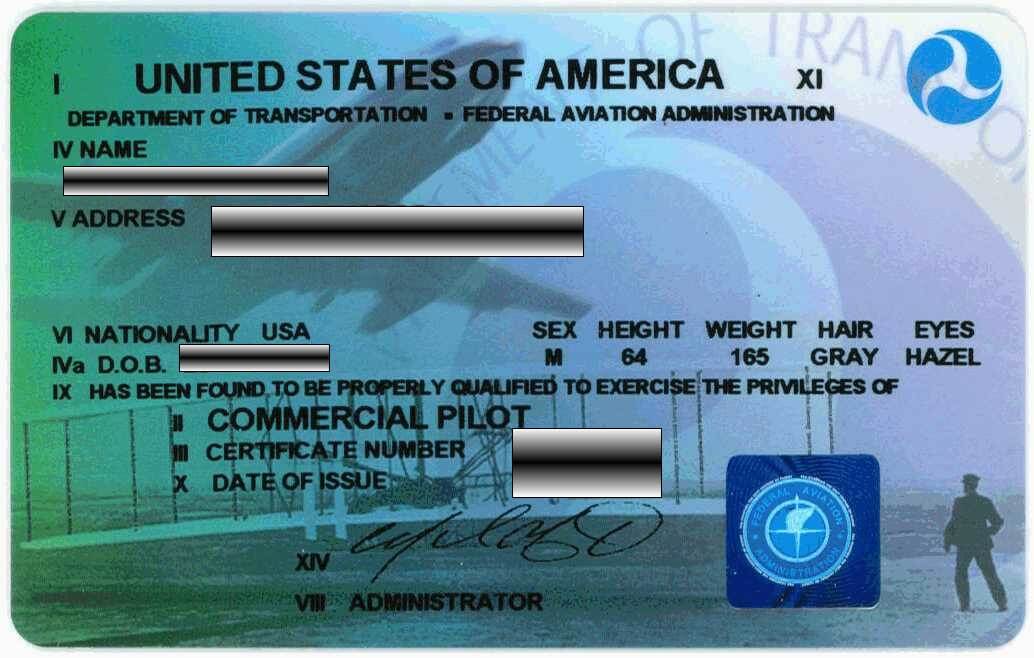 Transferring an International Certificate to US San Carlos Flight Center