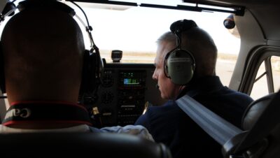Dan and Roman in Cockpit